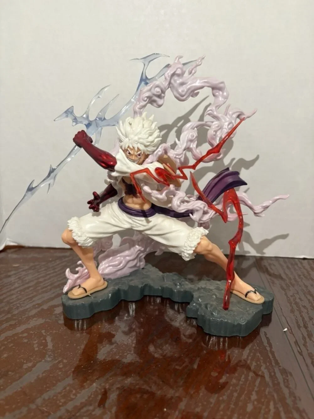 One Piece Setype Luffy Action Figure Gear 5 Luffy Action Figure, 11 Pulgadas